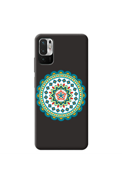 Other Xiaomi Redmi Note 10 Pro 5G Mandala D11 Black Colored Silicone TPU Θήκη