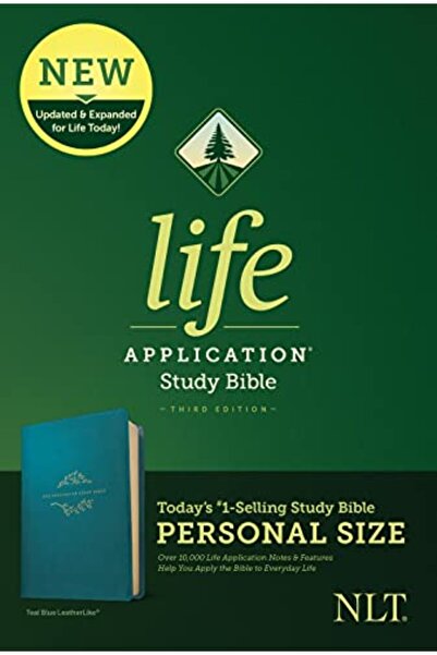 Tyndale House Publishers Nlt Life Application Study Bible Third Edition Teal