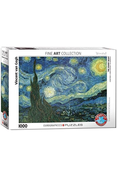 Eurographics Puzzle 1000 Starry Night By Vincent Van Gogh