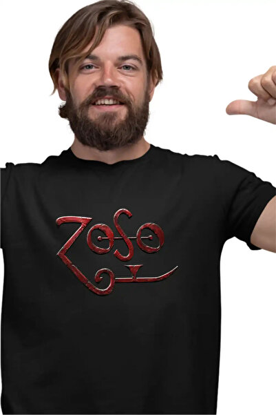 OEM Tricou Barbati Led Zeppelin Zoso Merch