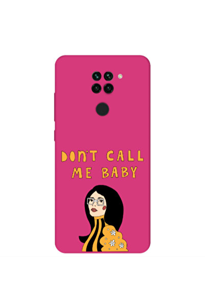 Other Xiaomi Redmi Note 9 Call me baby Fuchsia Colored Silicone TPU Θήκη