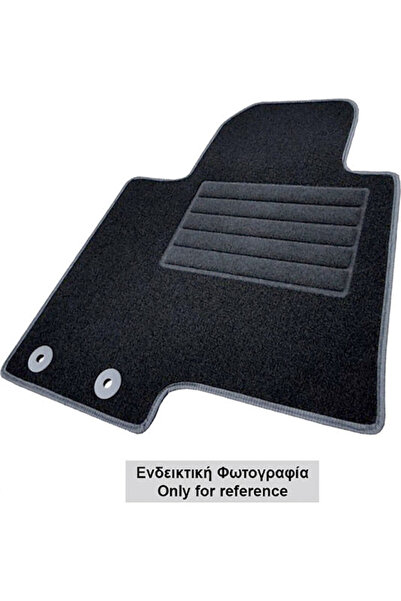 Other Cik Σετ Πατάκια Εμπρός και Πίσω 4 τεμαχίων για Jeep Renegade 2014+ Μαύρ...