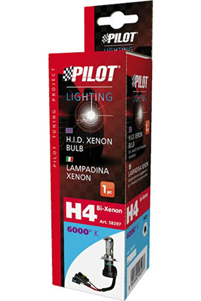 Lampa Λάμπες Αυτοκινήτου Bi-Xenon H4 Xenon 6000K Ψυχρό Λευκό 12-24V 35W 1 τεμ...