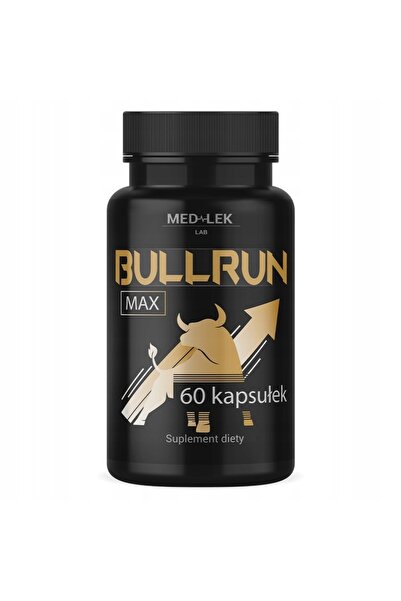 Med-lek Bullrun Max 60 capsule.