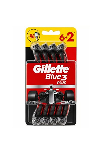 Gillette Blue3 Nitro Tıraş Bıçağı 6+2'Li 7702018536320