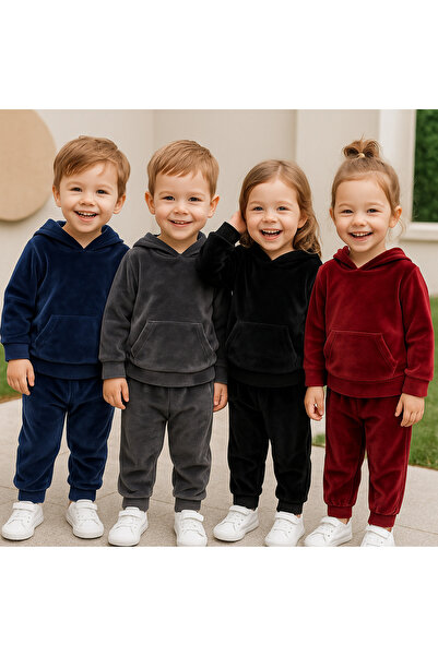 SOPHINE BABY SRL Sophine Baby Trening Bebe Winnie Pooh 2 Piese Bumbac și Casmir