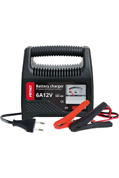 AMIO SBC-6A Φορτιστής μπαταρίας αυτοκινήτου 12V Κωδικός: 02085