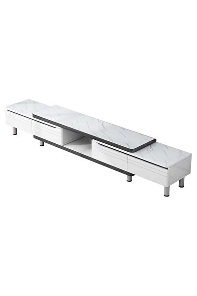 sharpdo Small Household Coffee Table and Tv Cabinet, Retractable In Both Dire...