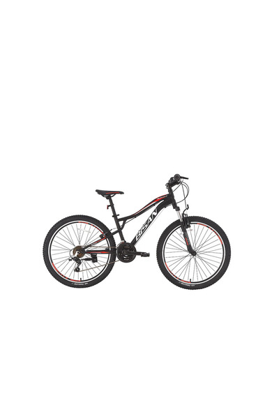 Bisan Buffalo - 27.5'' Jant 37 Cm Kadro 21 Vites Dağ Bisikleti - Siyah Kırmızı