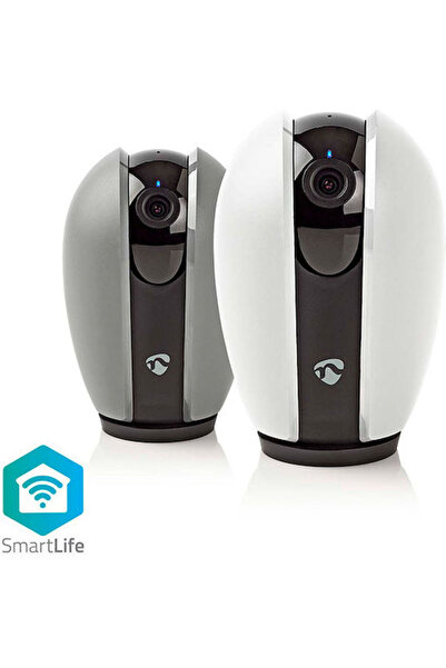 Nedis WIFICI21CGY Κάμερα Παρακολούθησης IP Wi-Fi Full HD 1080p με Αμφίδρομη Ε...