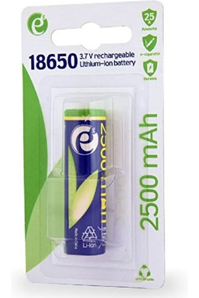 Energenie Επαναφορτιζόμενη Μπαταρία 18650 Li-ion 2500mAh 3.7V 1 τεμάχιο