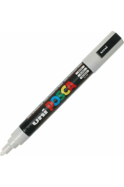 POSCA PC-5M Μαρκαδόρος Σχεδιασμού 2.5mm Λευκός