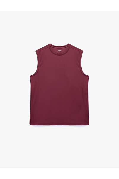 Koton Comfortable Fit Crew Neck Sleeveless Basic Sports Tank Top