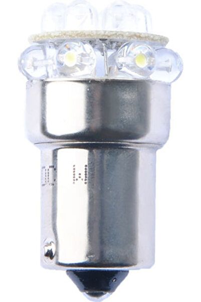 M-TECH Λάμπες Αυτοκινήτου & Μοτοσικλέτας R10W LED Κίτρινο 12V 10W 1 τεμάχιο
