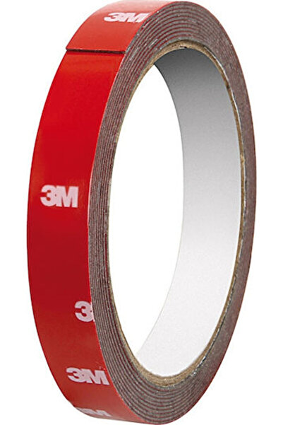 3M Αυτοκόλλητη Ταινία Διπλής Όψης Κόκκινη 15mmx5m 1 τεμάχιο