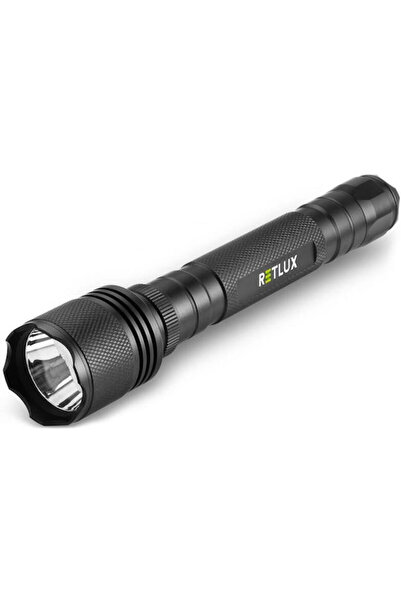 Retlux Φακός LED IP44 με Μέγιστη Φωτεινότητα 250lm Μαύρο