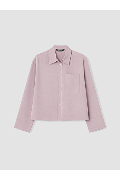 LC Waikiki Rmz Gi̇yi̇m Farkiyla Relaxed Fit Women's Shirt