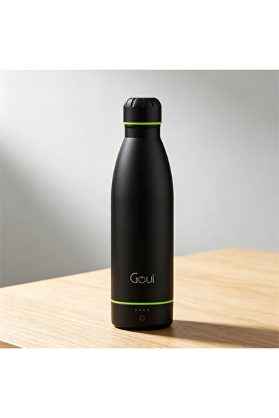 YuTai Multifunctional Portable Insulated Water Bottle with Built-in Power Ban...
