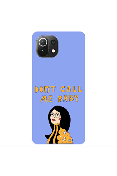 Other Xiaomi Mi 11 Lite Call me baby Light Purple Colored Silicone TPU Θήκη