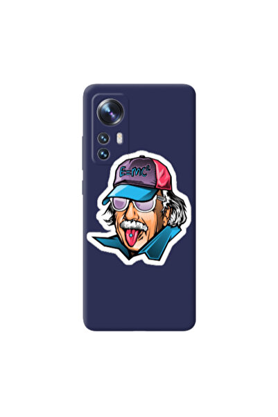 Other Xiaomi Mi 12 Pro Einstein Dark blue Colored Silicone TPU Θήκη