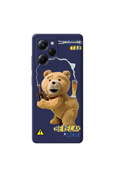 Other Xiaomi Poco X5 Pro Be Relax Dark blue Colored Silicone TPU Θήκη