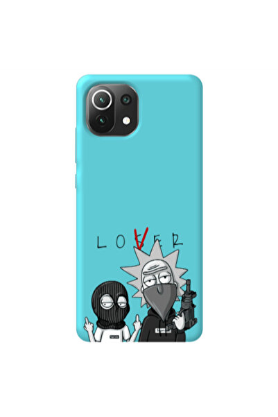 Other Xiaomi Mi 11 Lite Rick Loser Turquoise Colored Silicone TPU Θήκη