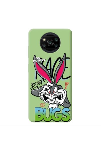 Other Xiaomi Poco X3 /X3 Pro No Patience Light Green Colored Silicone TPU Θήκη