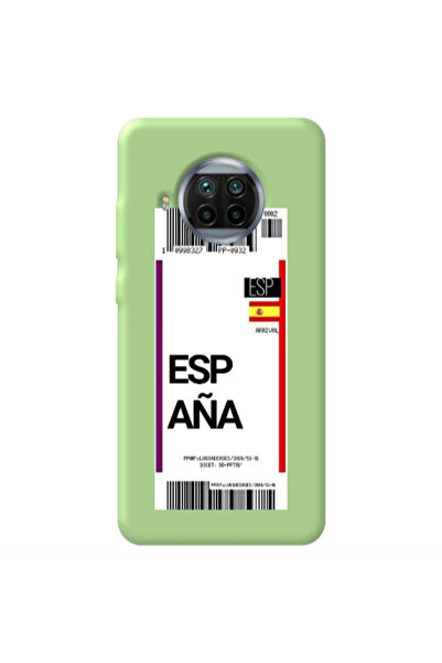 Other Xiaomi Mi 10T Lite Espana Arrival Light Green Colored Silicone TPU Θήκη