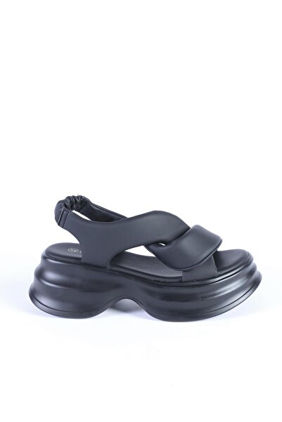 Guja Women's Soft Leather Comfortable Thick Sole Sandals with Elastic Back in...