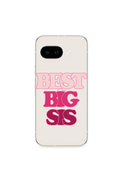 Other Google PIXEL 9A Best Big Sis Transparent Silicone TPU Θήκη