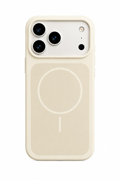 WANNA PROTECT Iphone 17 Pro Max Uyumlu MagSafe Çift Renkli Sıvı Silikon Kılıf...