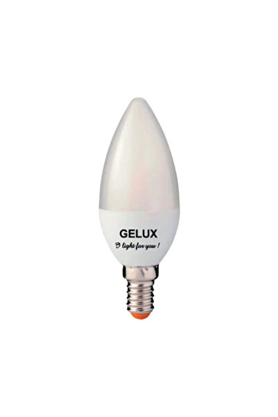 OEM Bec LED Gelux E14 8W 806 lumeni, glob mat lumânare, lumină caldă