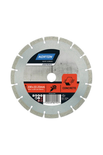 OEM Диамантен диск за бетон Norton Expert Ø230x22,23mm