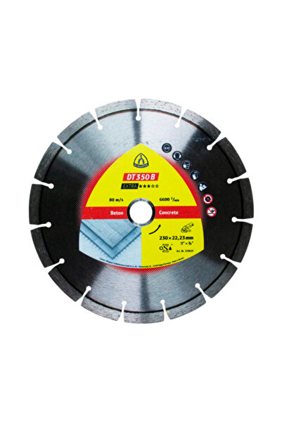 OEM Диамантен диск за рязане на бетон Klingspor DT 350 B EXTRA Ø230x2.6x22.23 мм