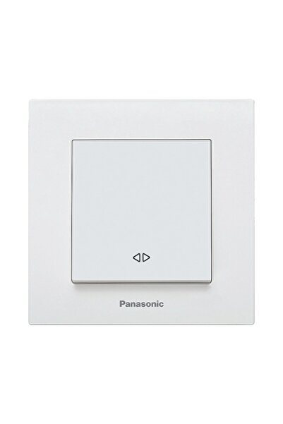 OEM Întrerupător cruce Panasonic Karre Plus, alb, incl. ramă