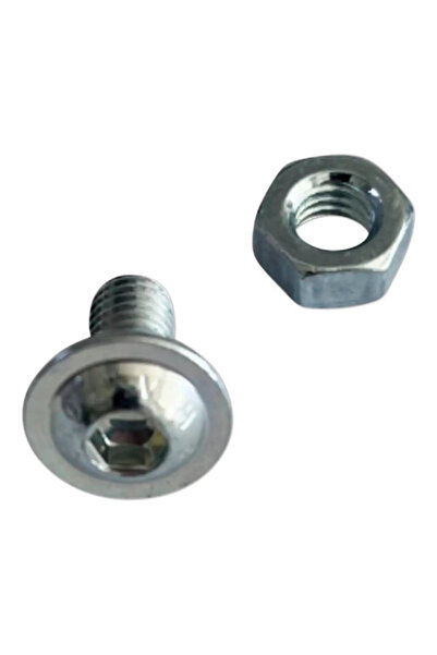 OEM Șuruburi metrice cu cap bombat și piuliță Schulte Vario 6x10 mm oțel zinc...