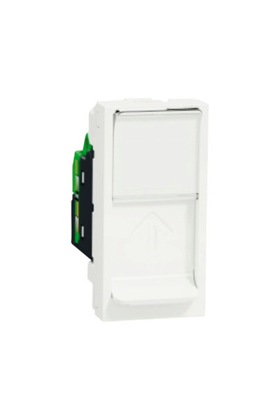 OEM Priză date RJ45 simplă Schneider Unica CAT6, alb