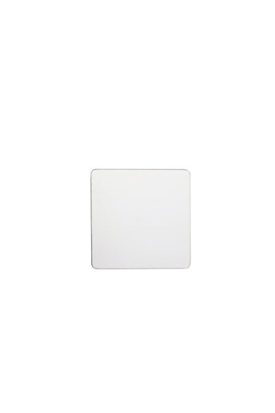 OEM Placă montaj REIKA OVARO pentru accesorii magnetice 12x12 cm inox lucios
