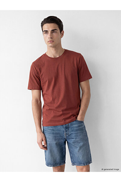 LC Waikiki Ozmarka New Season Regular Fit Basic Men's Dry Touch T-Shirt