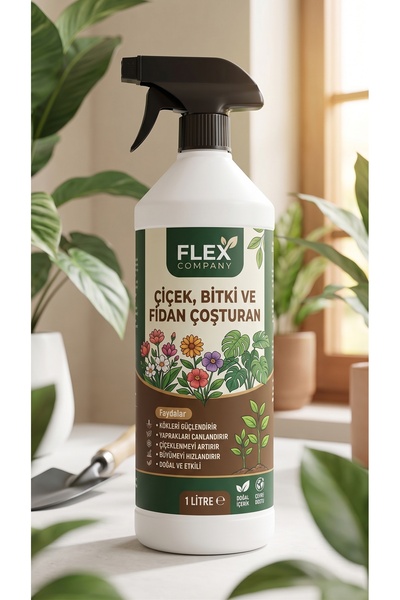 Çiçek, Bitki Ve Fidan Coşturan - 1 Litre Sıvı Gübre Fısfıs Sprey