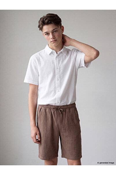 LC Waikiki Esvab • Modern & Distinctive Short Sleeve Shirt for Boys