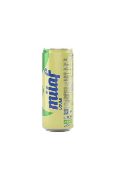 Milaf Colas with Dates Extract Carbonated Soft Drink with citrus flavour, 240...
