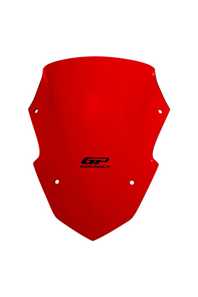 GP KOMPOZİT Yamaha XMAX 250 Tech Max 2024-2026 Uyumlu Spor Ön Cam Kırmızı 37 cm