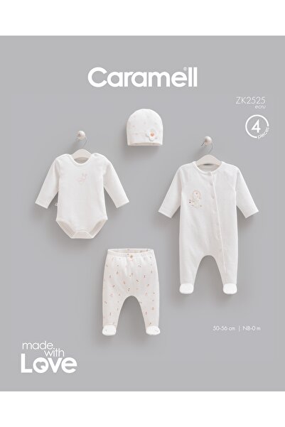 Caramell مجموعة من 4 قطع من بدلة لوف باني ZK2525