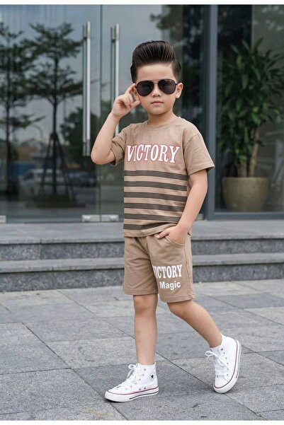 Milanlı Kids Set de vară din bumbac pentru băieți