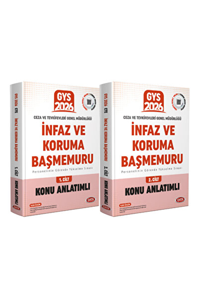 Data Yayınları Ceza ve Tevkifevleri İnfaz ve Koruma Başmemuru GYS Konu Anlatı...