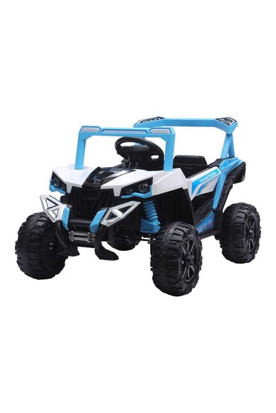 Skid Fusion Rechargeable Ride On Buggy, 12V, Blue, 3800031