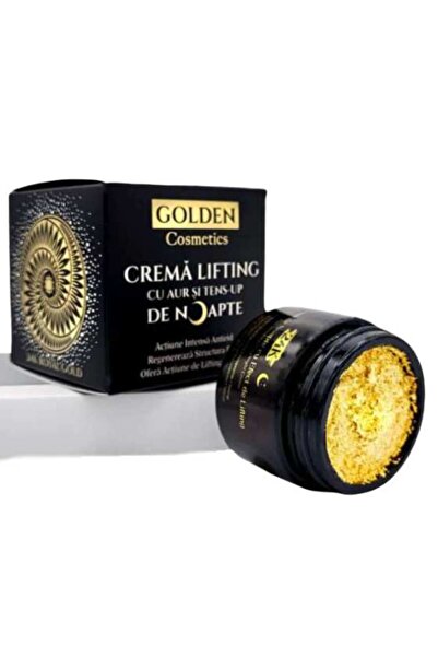 GOLDEN COSMETICS Cremă de noapte lifting cu fulgi de aur și Tens Up 10%