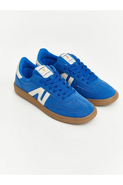 LC Waikiki LCW STEPS Mavi Süet Görünümlü Erkek Sneaker