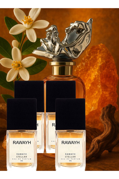 RAWAYH 4 قطع من عطر ستيلار 50 مل